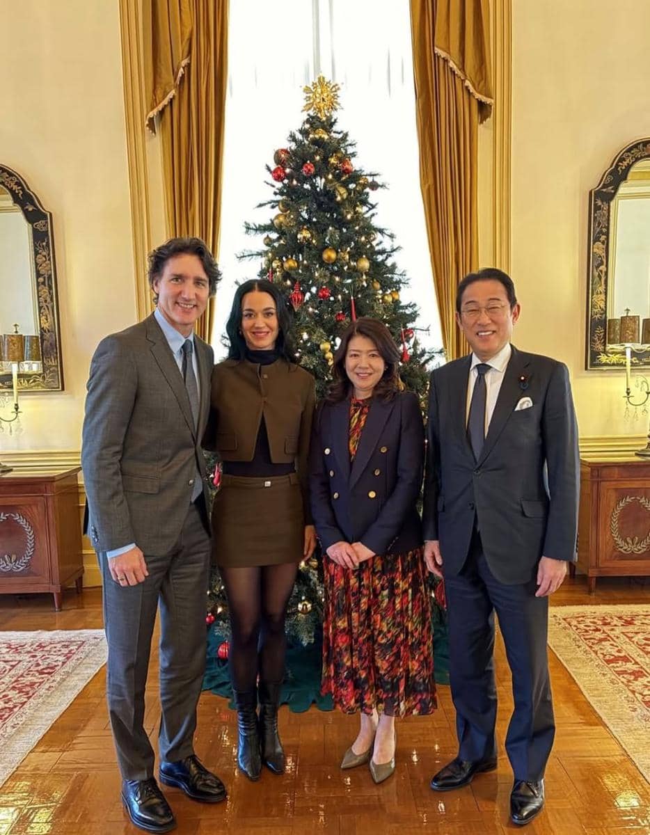 Gaya Pacaran Katy Perry dan Justin Trudeau yang Go Public