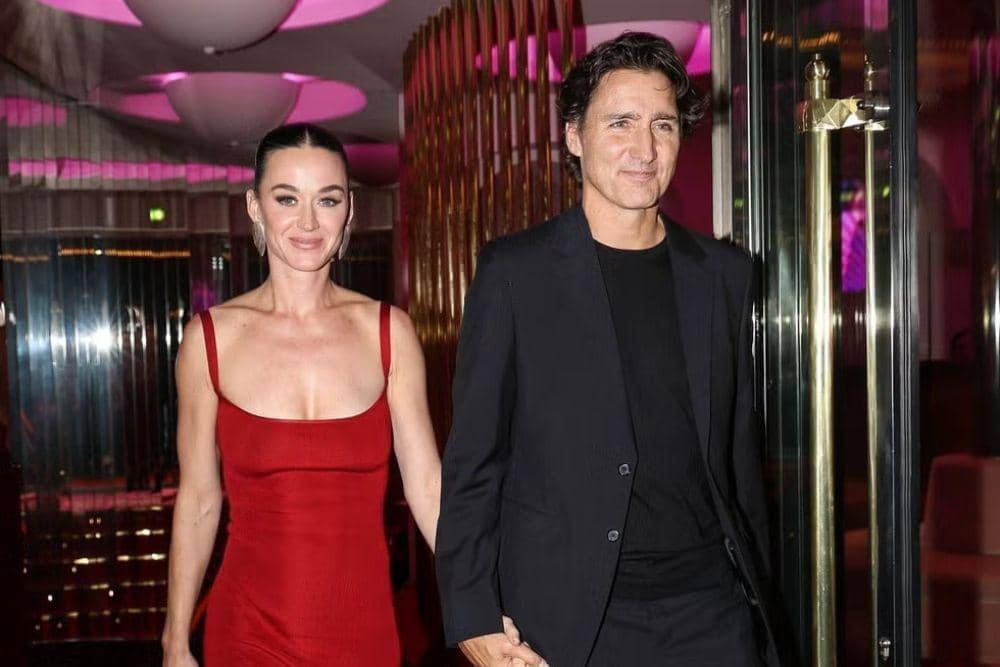 Gaya Pacaran Katy Perry dan Justin Trudeau yang Go Public