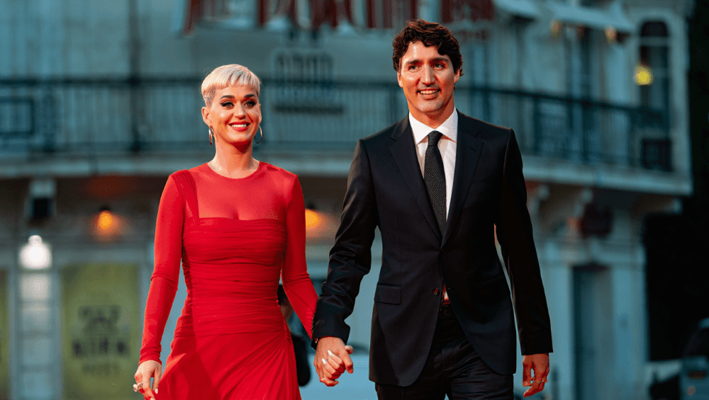 Gaya Pacaran Katy Perry dan Justin Trudeau yang Go Public