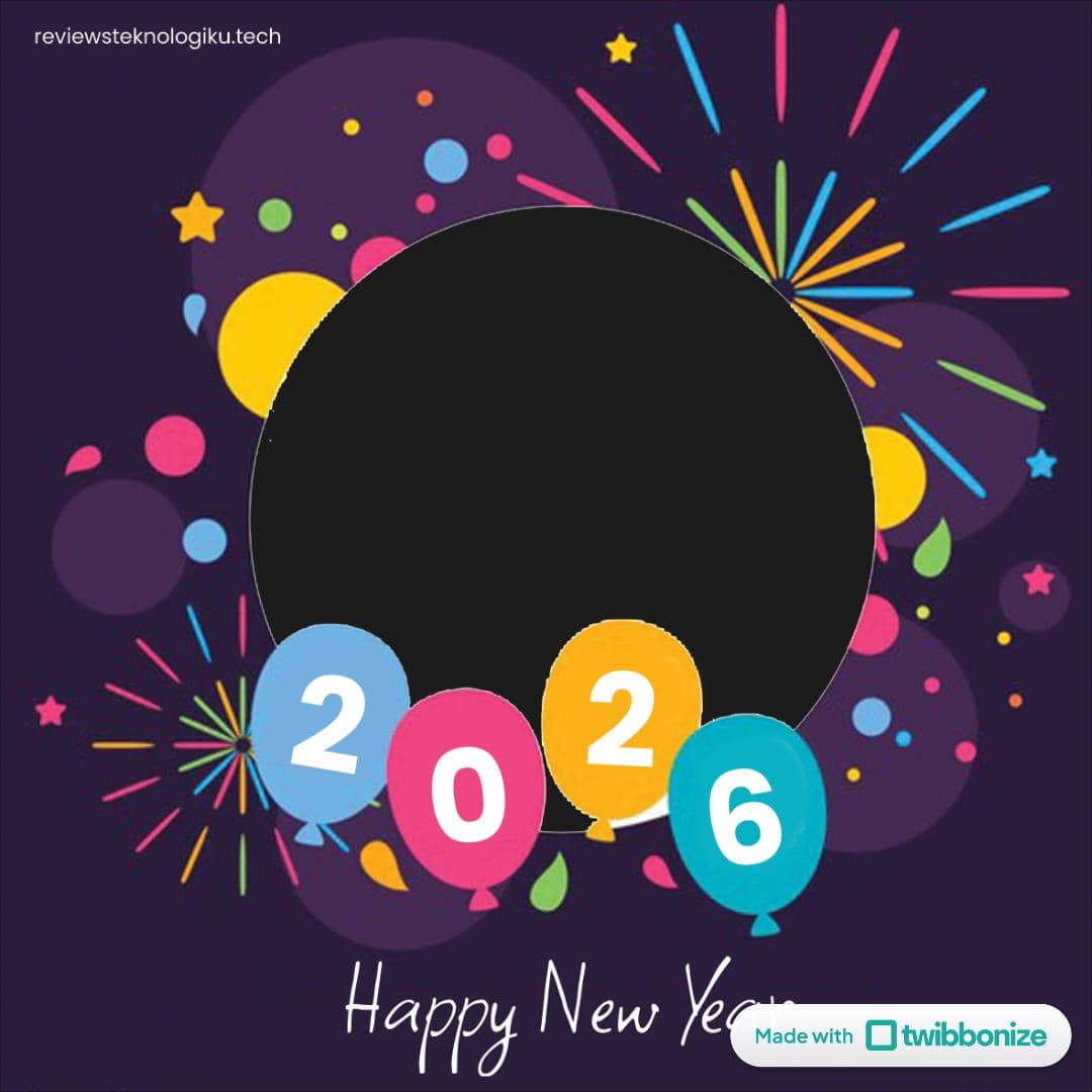 Twibbon tahun baru 2026 