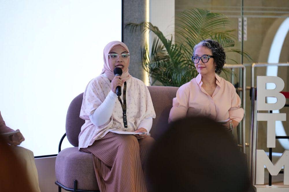 Alif Laila Inayati Az ZahraLaila, peserta Career Reconnect Bersama Wita Krisanti, Executive Director, Indonesia Business Coalition for Women Empowerment (IBCWE) dalam kegiatan Beauty That Moves: L'Oreal Career Reconnect.