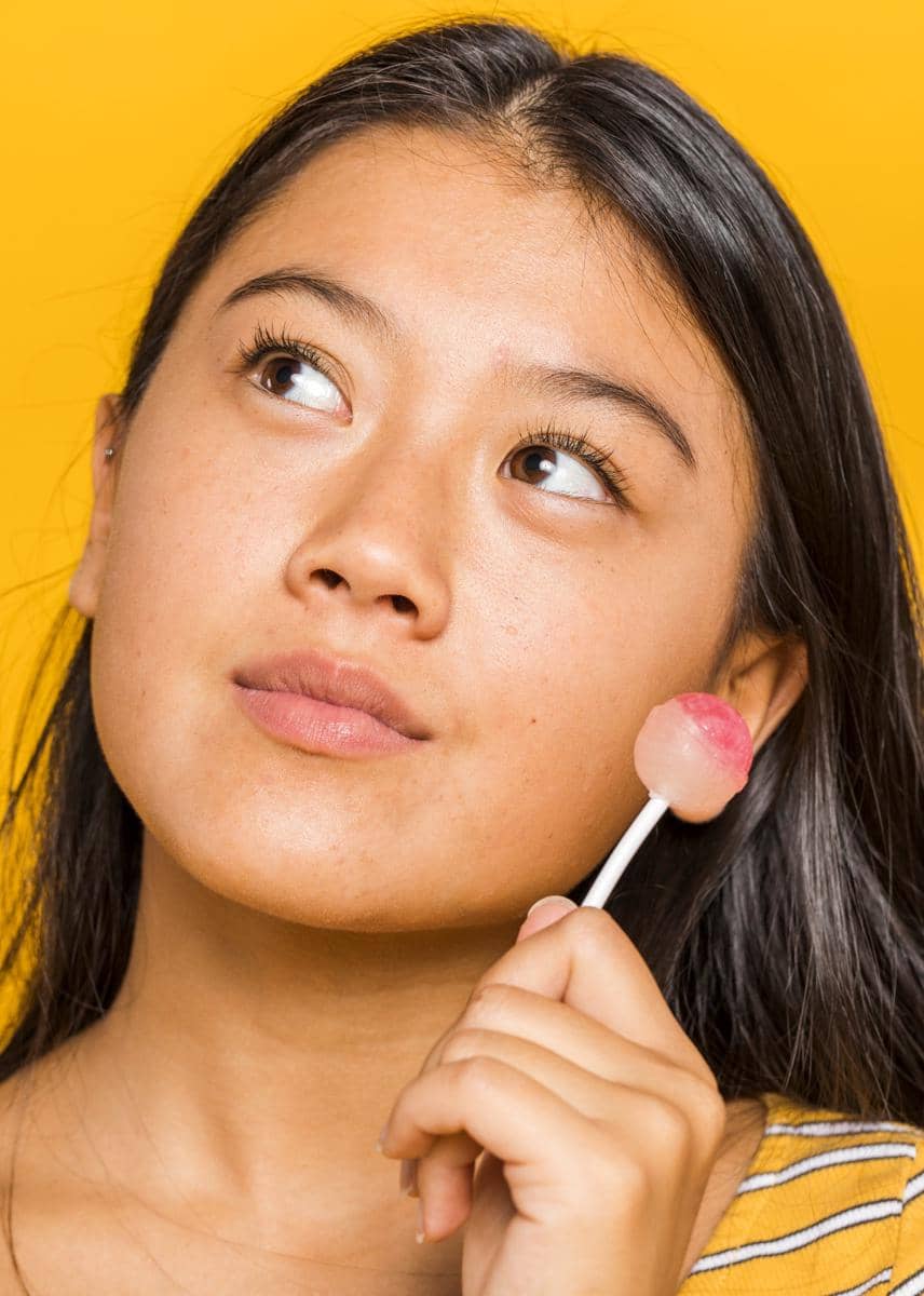 Ilustrasi Barely-There make up