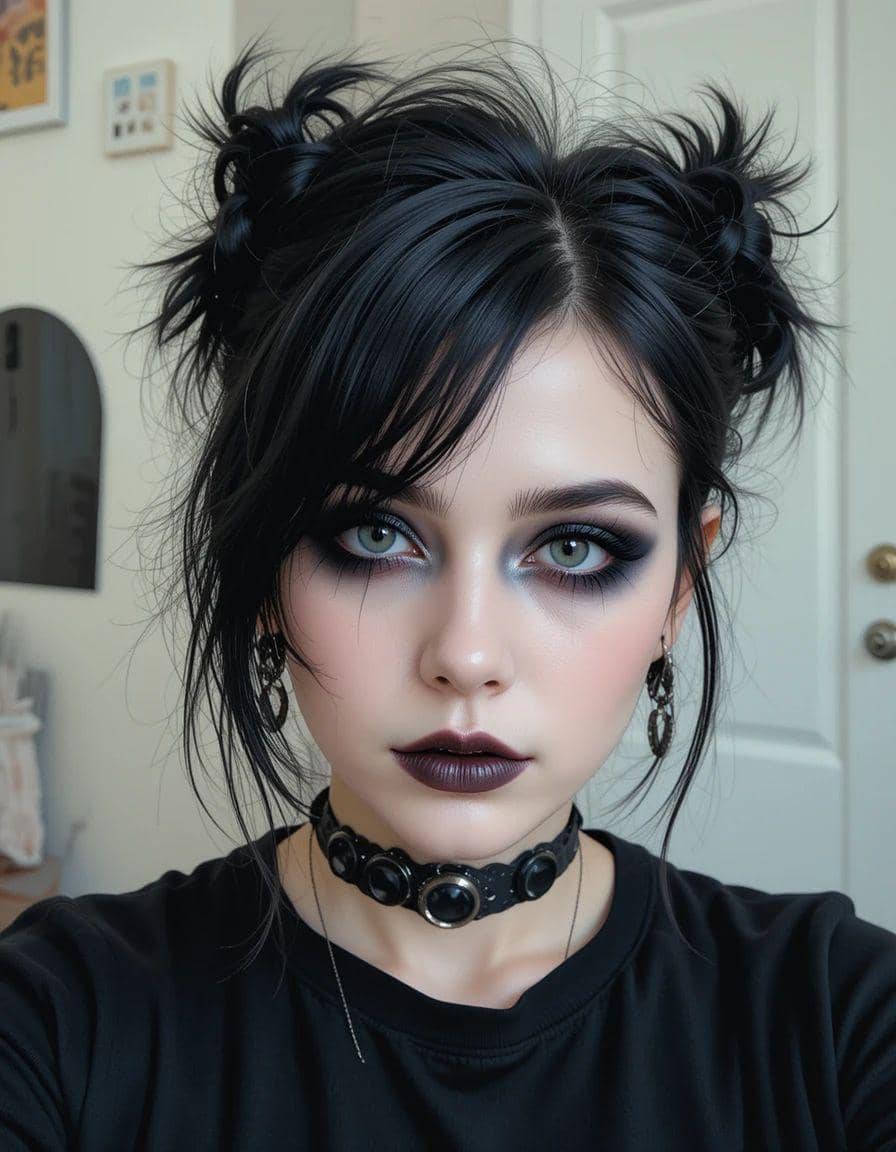 gothic eye makeup