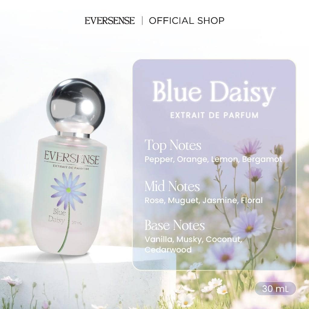 eversense bloom extrait de parfum blue daisy