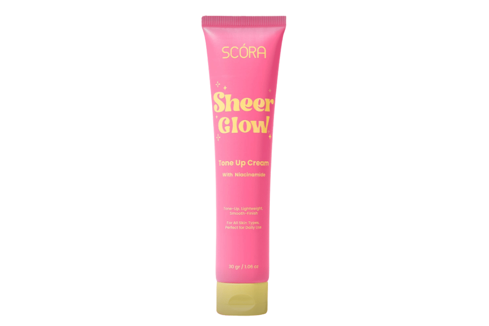 CORA Sheer Glow Tone Up Cream 30 Gr Tone Up