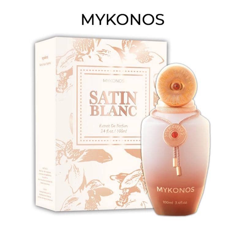mykonos satin blanc