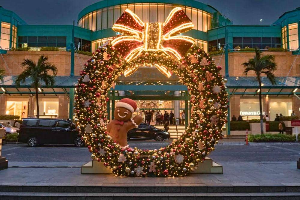 Dekorasi Natal di Plaza Senayan