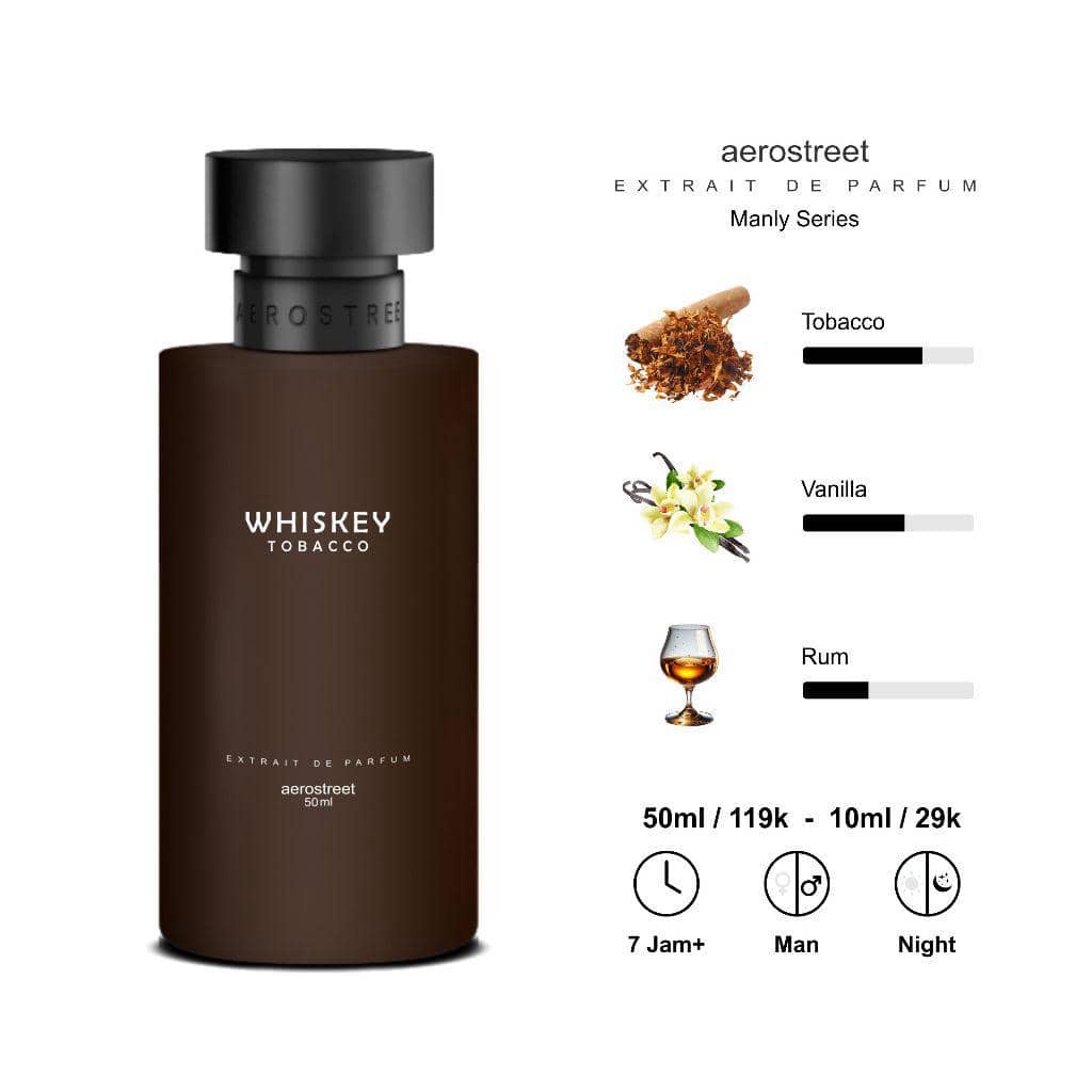 Aerostreet Parfum Manly Whiskey Tobacco