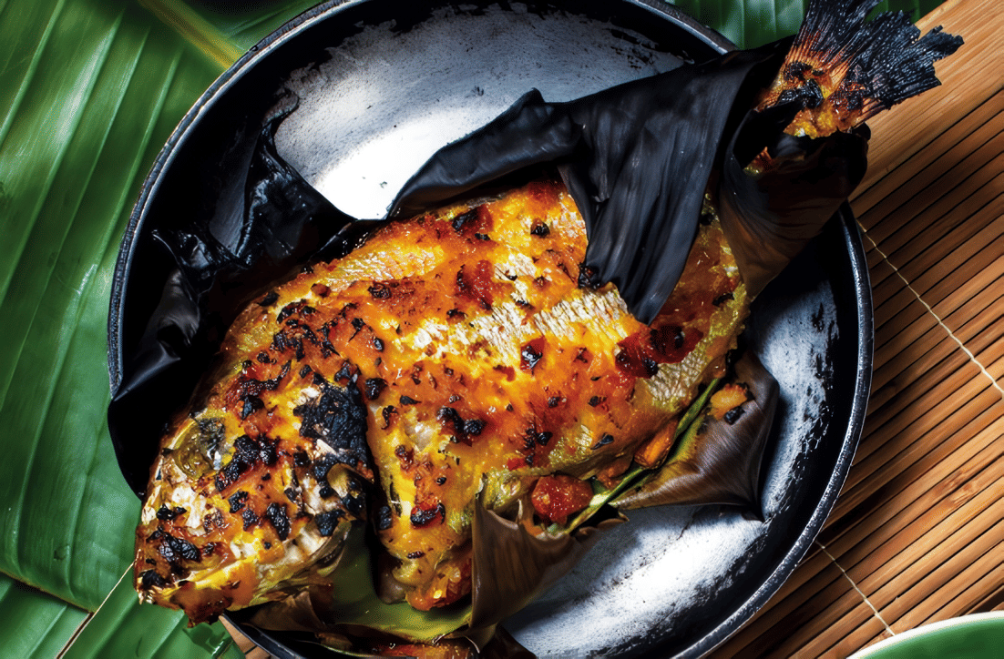 Ikan bakar bumbu kuning