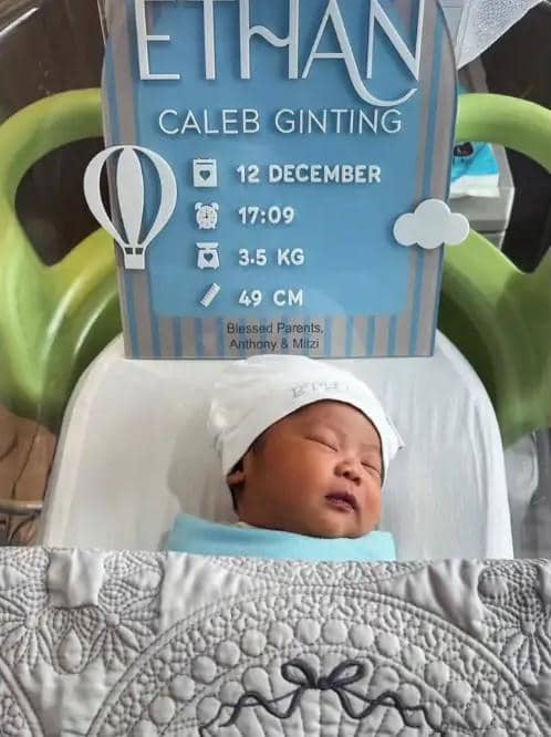 Momen Mitzi Istri Anthony Ginting Melahirkan Anak Pertama