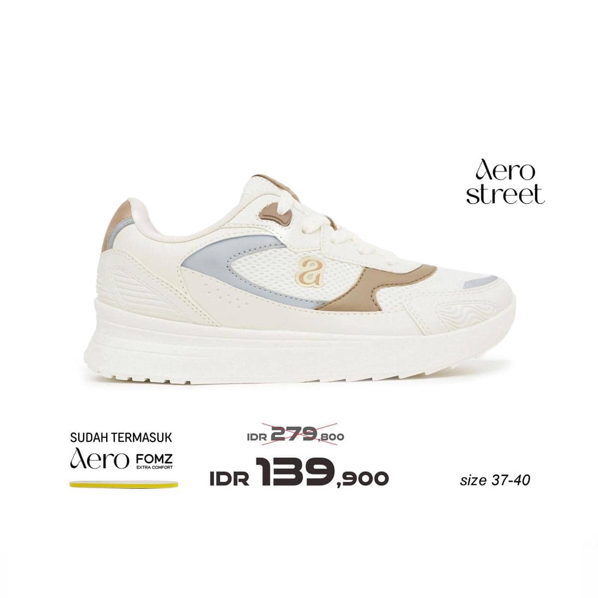 Aerostreet Oryn Natural Mocca Natural 