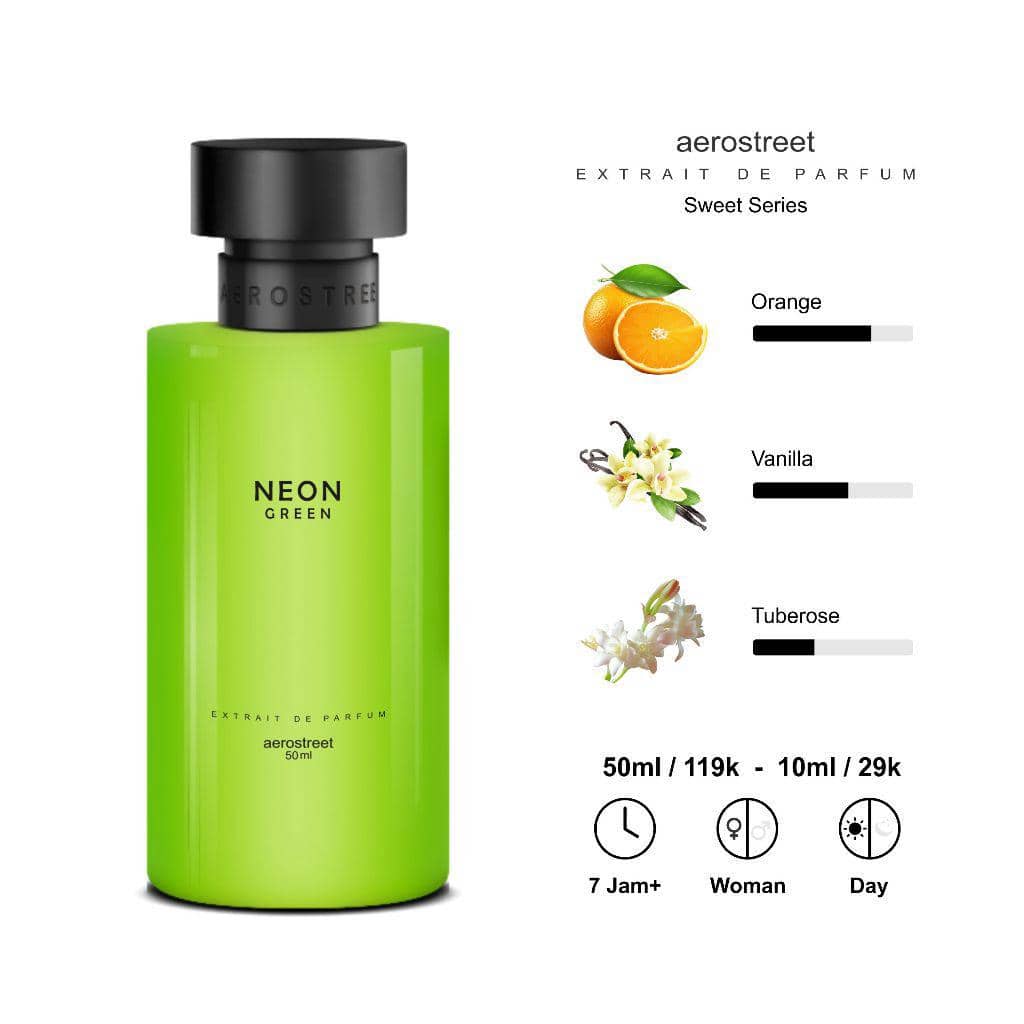 Aerostreet Parfum Sweet Neon Green