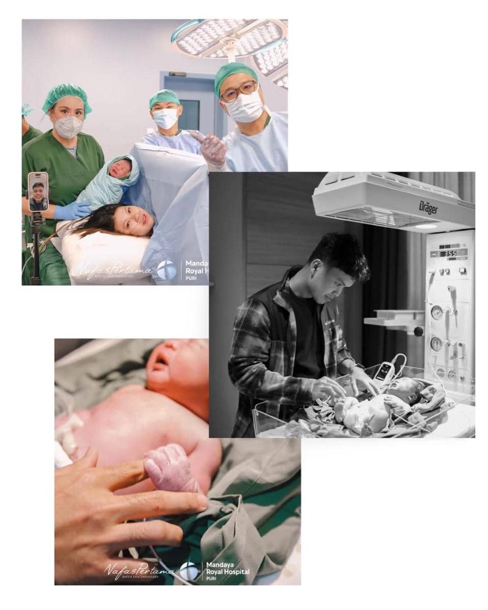 Momen Mitzi Istri Anthony Ginting Melahirkan Anak Pertama