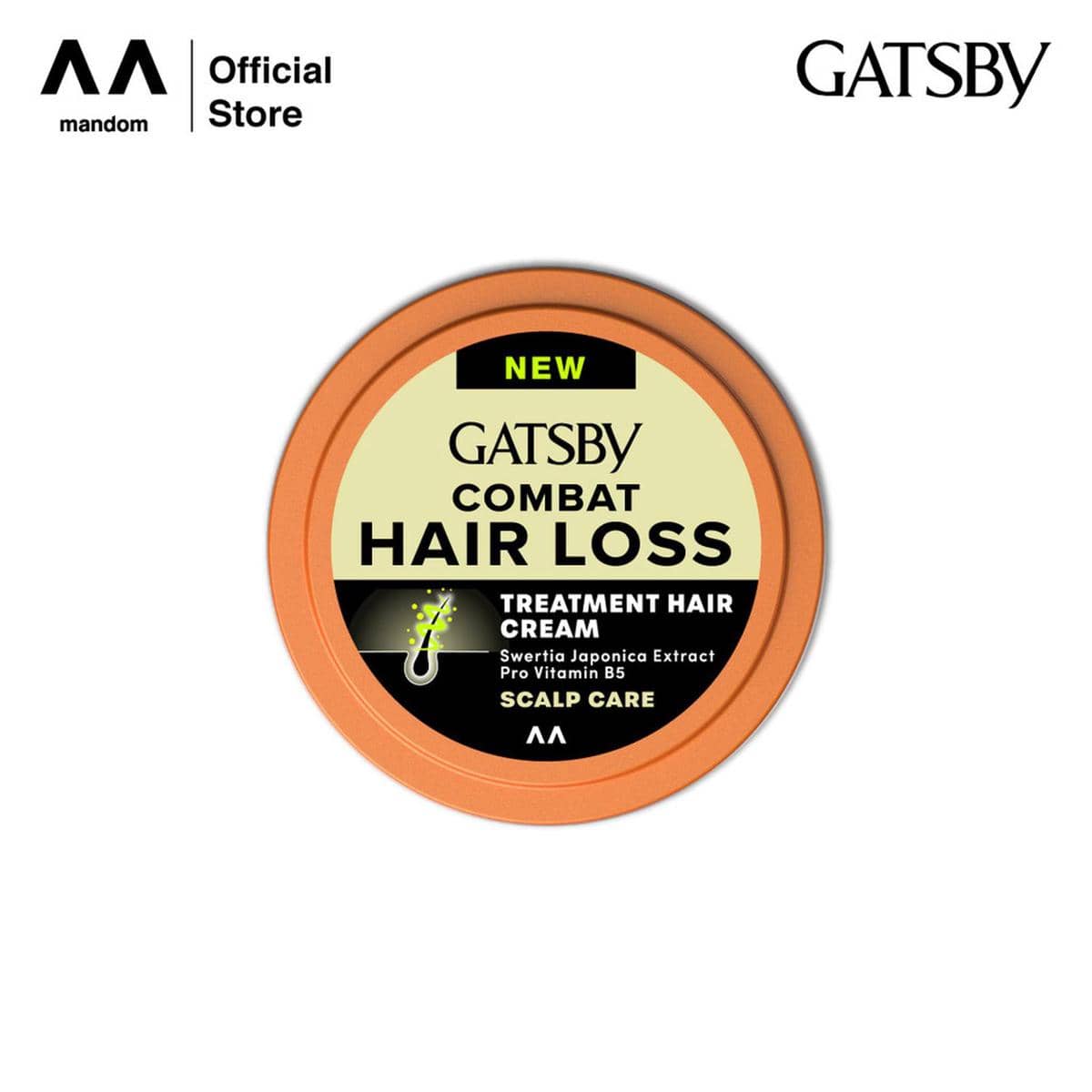 Gatsby Treatment Hair Cream Scalp Care