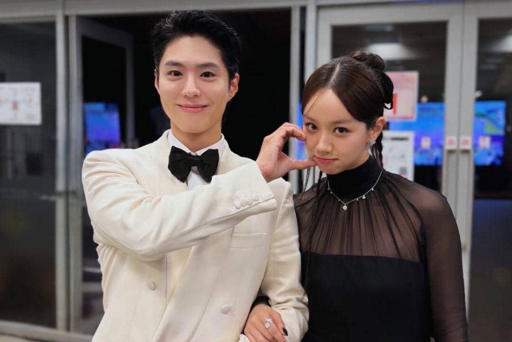 Potret persahabatan Park Bo Gum dan Hyeri