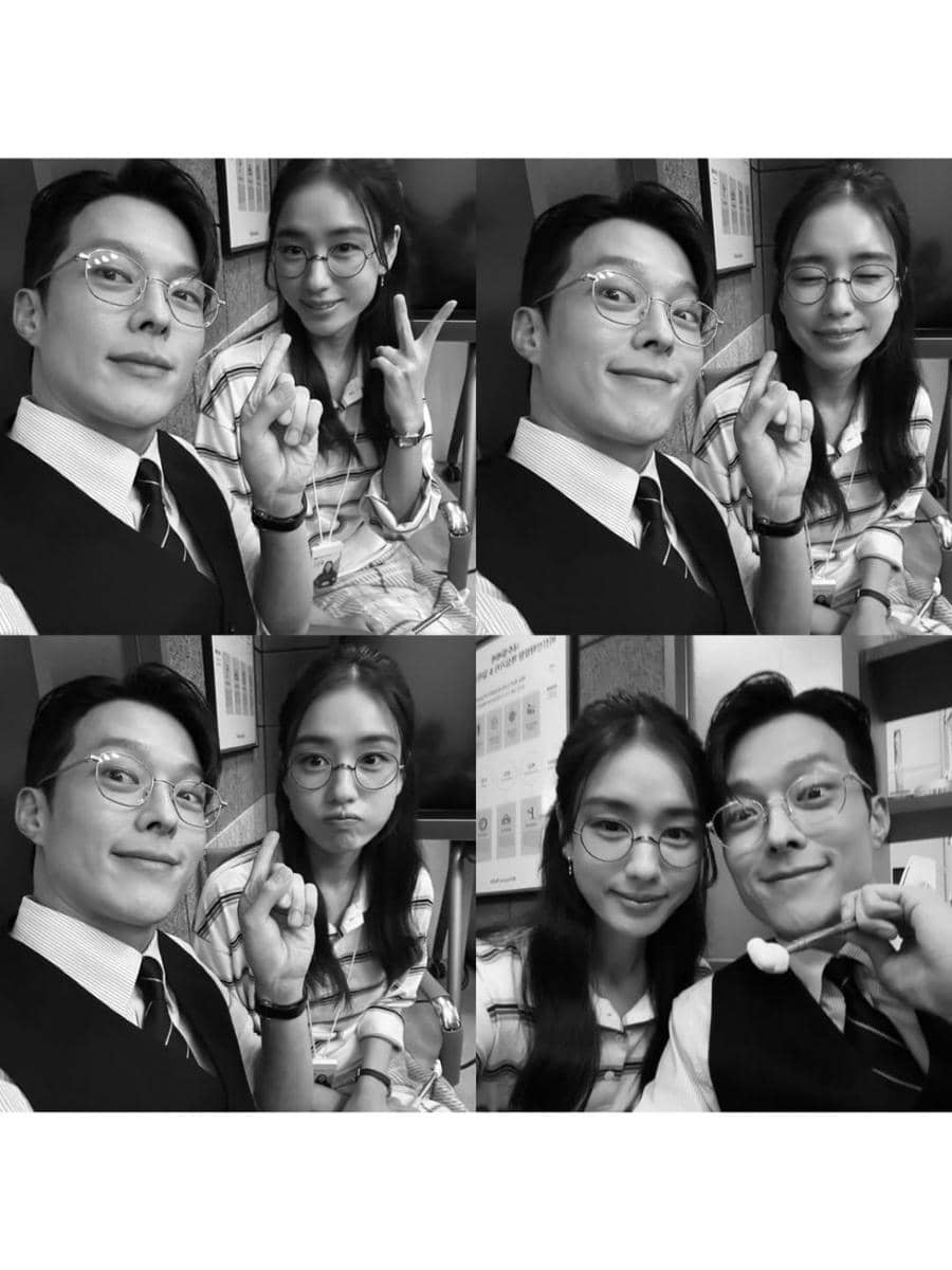 Potret Kedekatan Jang Ki Yong dan Ahn Eun Jin