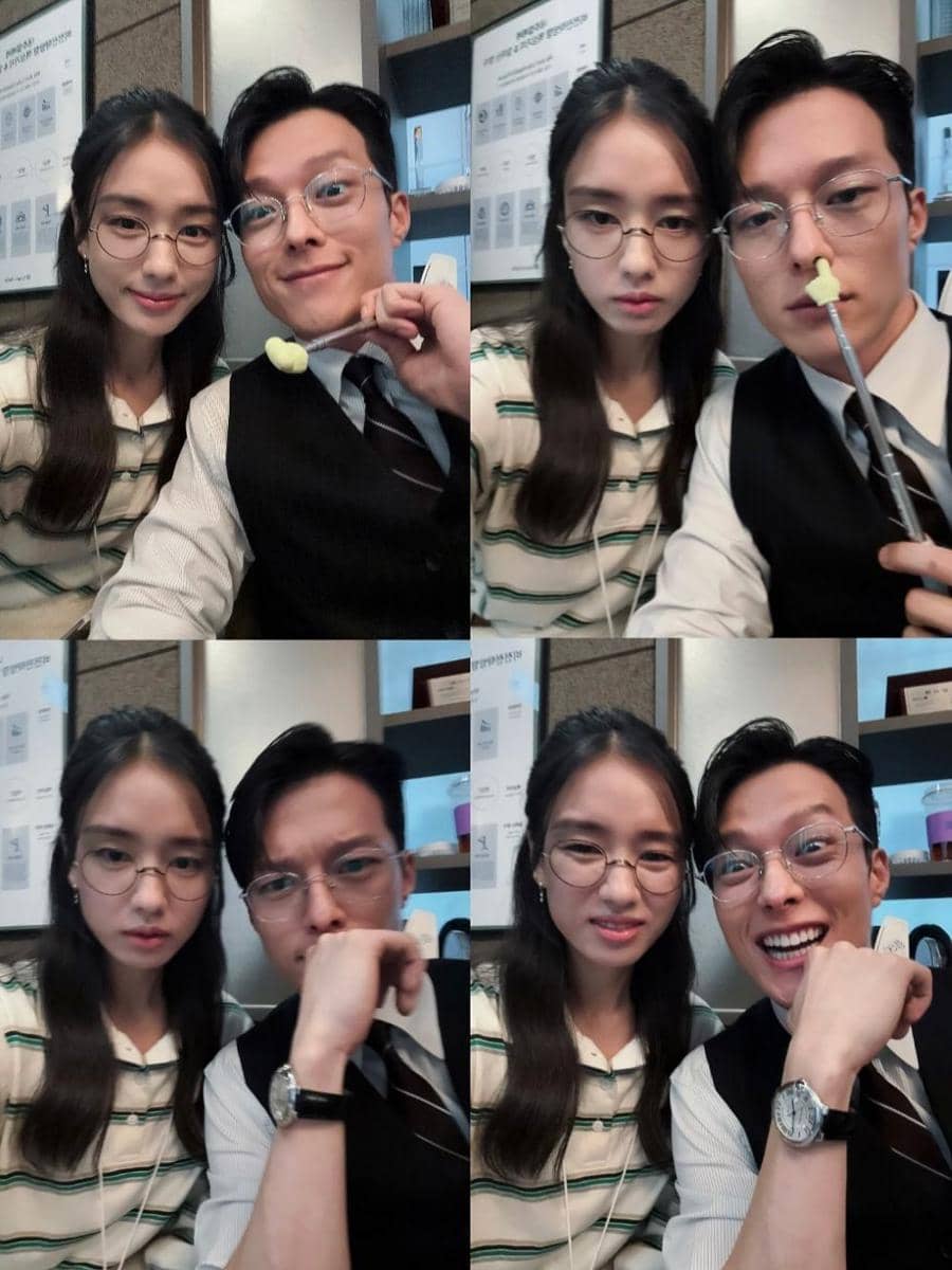 Potret Kedekatan Jang Ki Yong dan Ahn Eun Jin