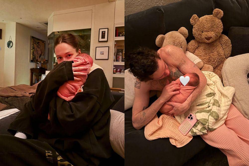 Pete Davidson dan Elsie Hewitt Sambut Kelahiran Anak Pertama