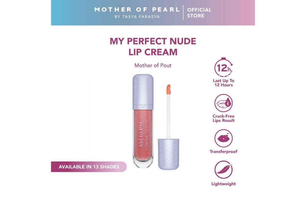 rekomendasi lipstik warna nude peachy