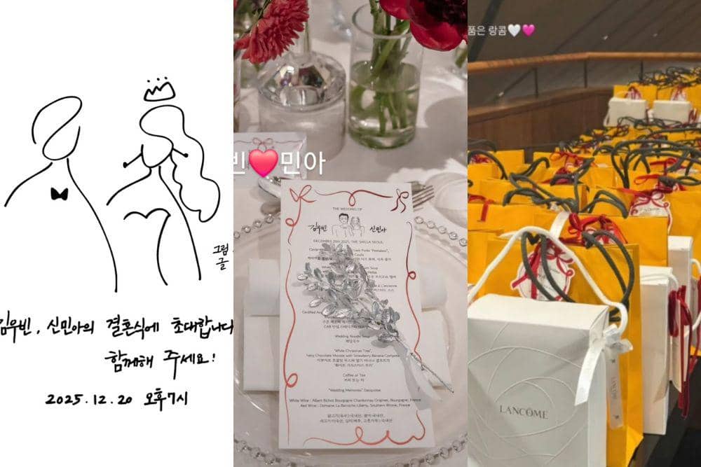 Fakta Pernikahan Shin Min Ah dan Kim Woo Bin