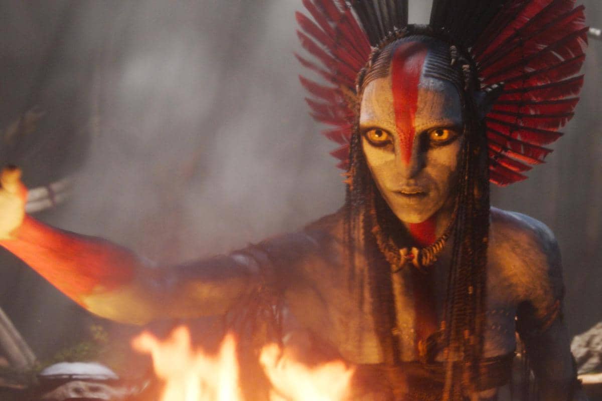 cuplikan adegan dalam film Avatar: Fire and Ash