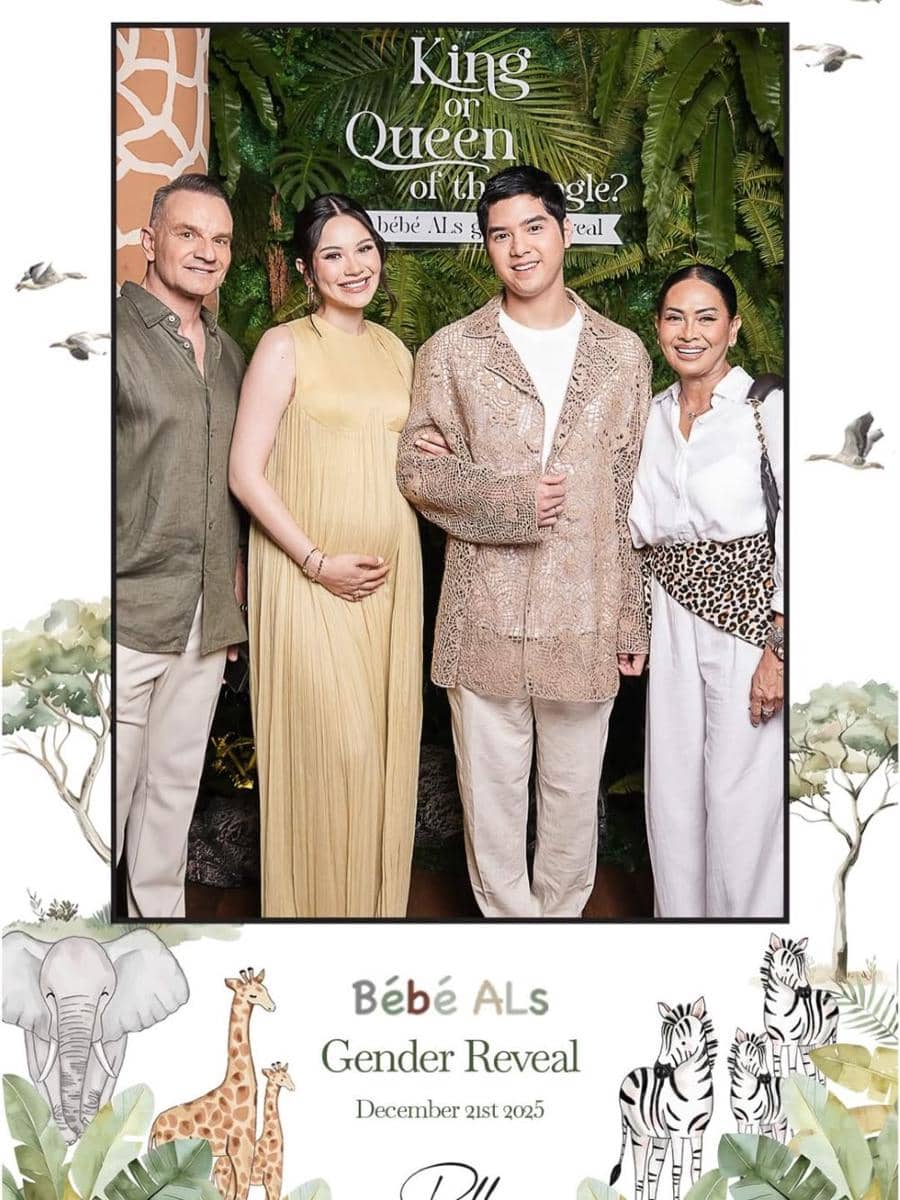 Potret Keseruan Gender Reveal Al Ghazali dan Alyssa Daguise