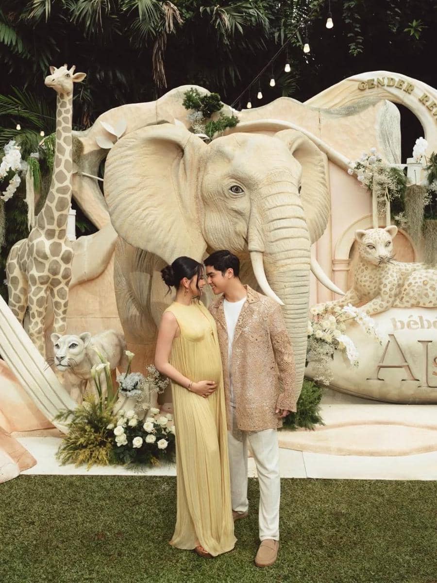 Potret Keseruan Gender Reveal Al Ghazali dan Alyssa Daguise