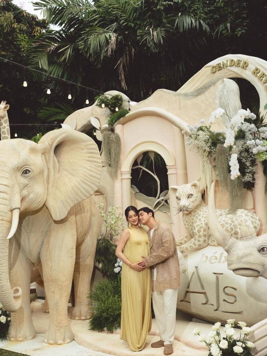 Potret Keseruan Gender Reveal Al Ghazali dan Alyssa Daguise