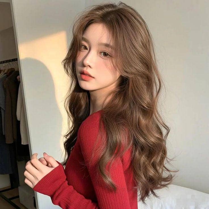 warna rambut milk tea