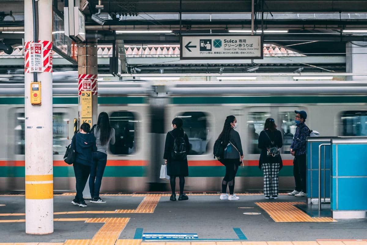 tips naik kereta di Tokyo