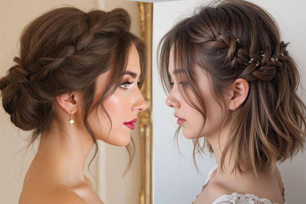 ide styling rambut pendek untuk wisuda