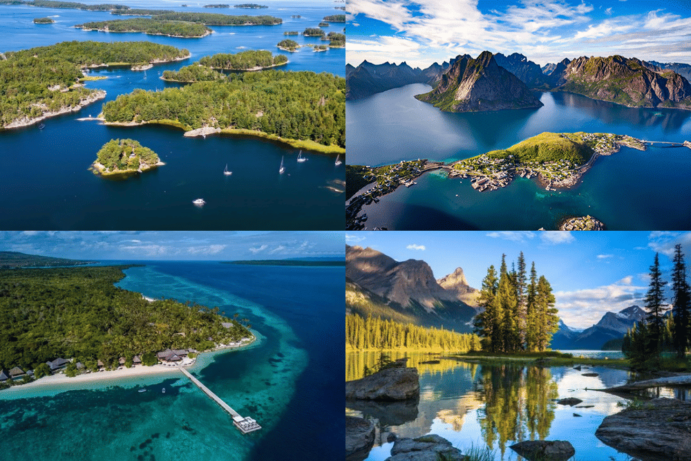 Negara dengan jumlah pulau terbanyak