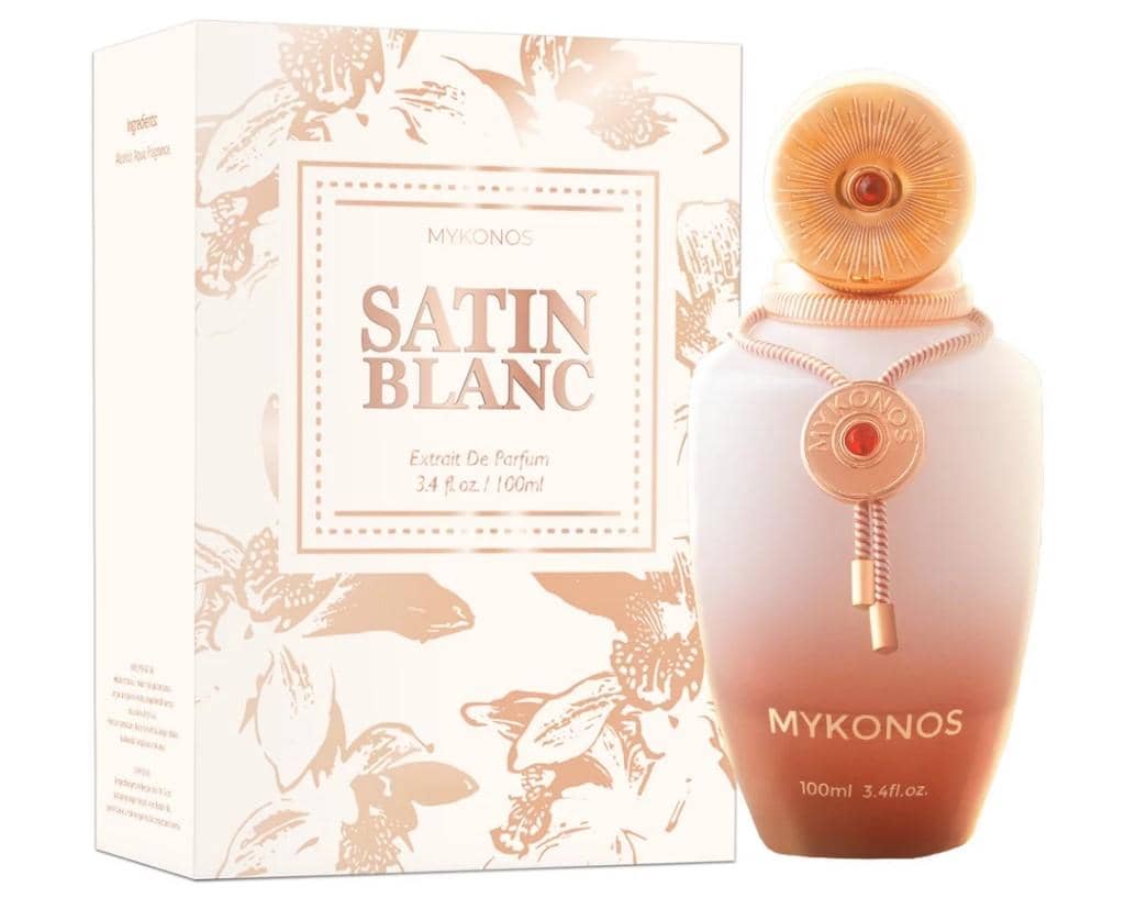 mykonos satin blanc