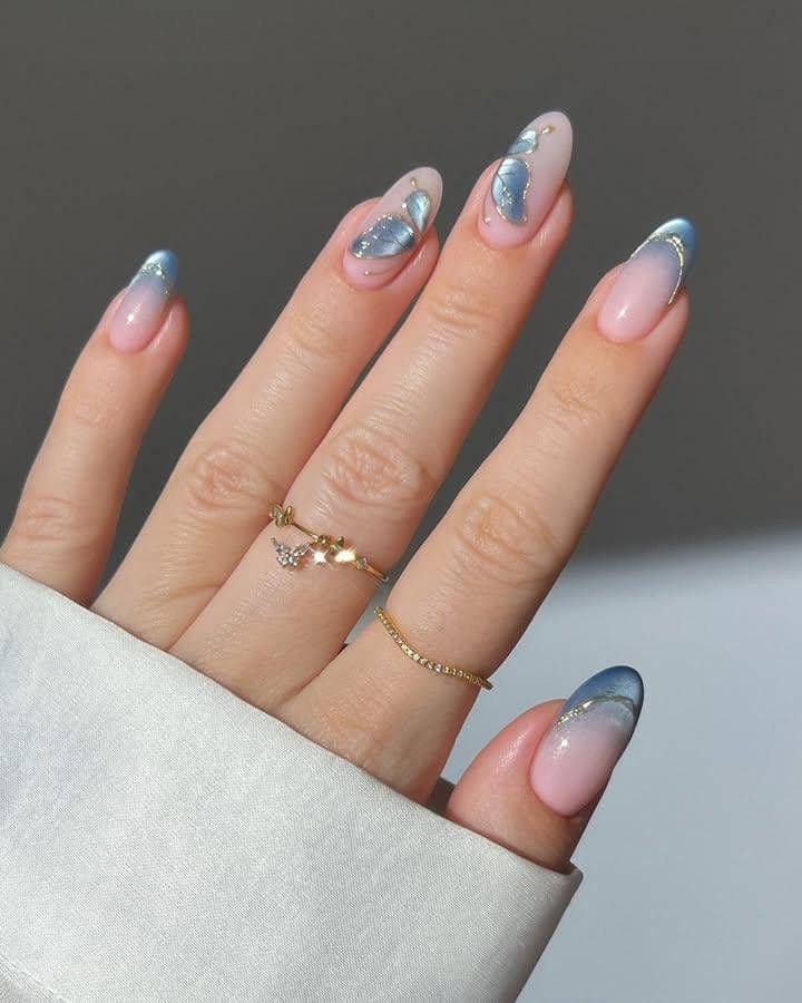 inspirasi nail art winter yang cozy dan calming