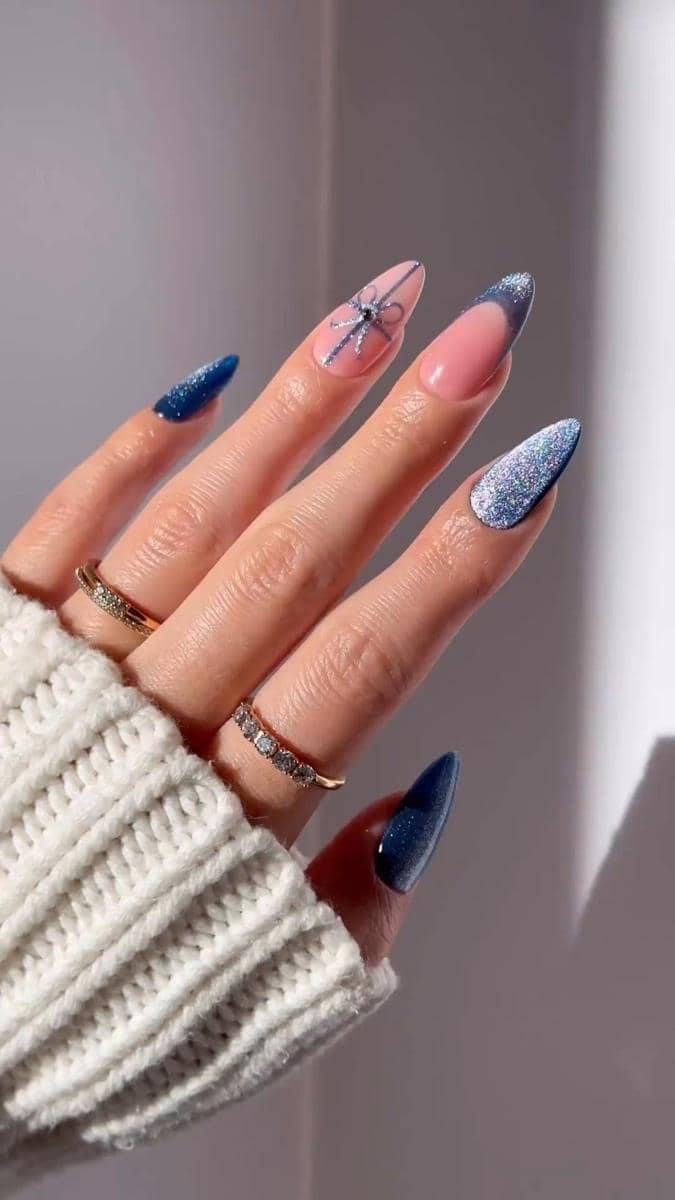 inspirasi nail art winter yang cozy dan calming