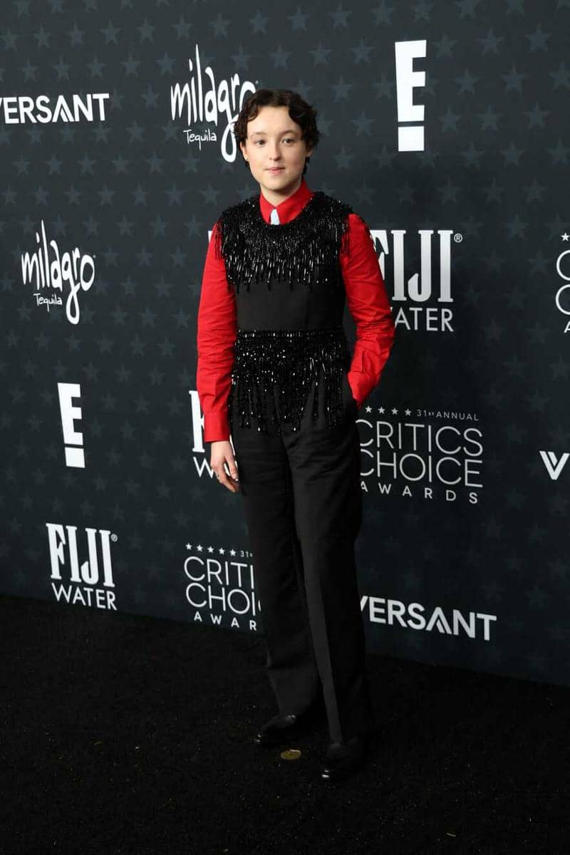 Gaya Bella Ramsay di Critics Choice Awards 2026