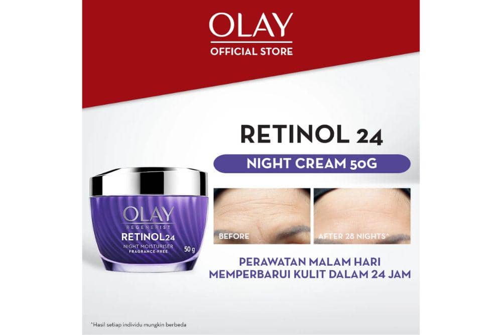 rekomendasi night cream yang mengandung retinol