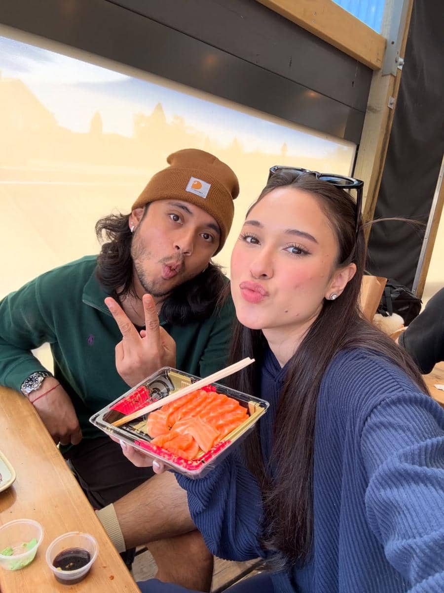 potret Yasmin Napper dan Giorgino Abraham