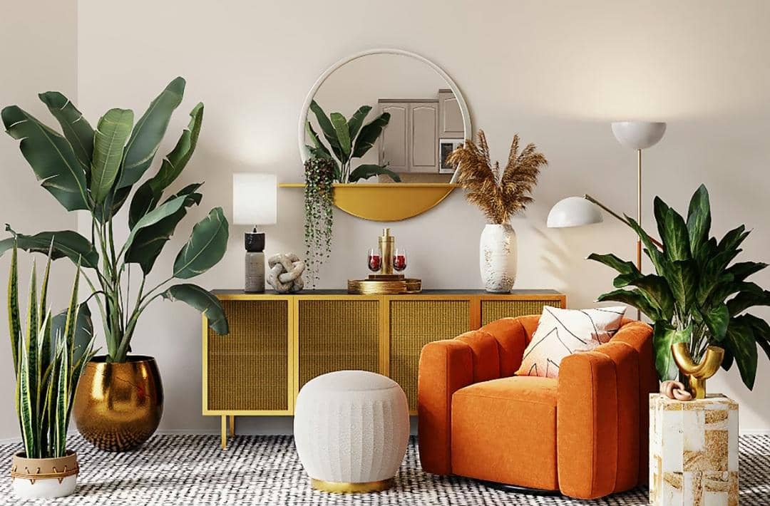 ilustrasi ruang tamu