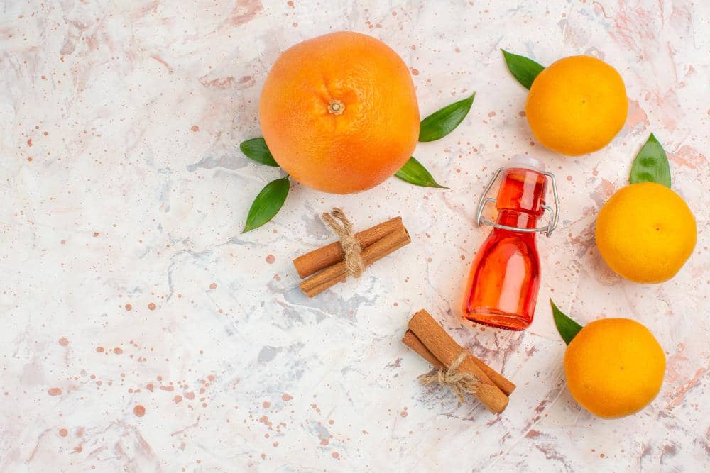 ilustrasi aroma citrus