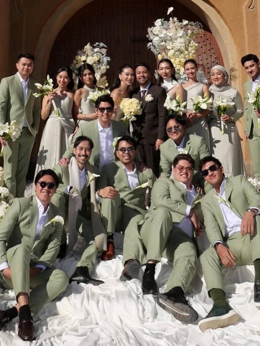 Artis yang jadi Bridesmaid dan Groomsmen Ranggaz Laksmana