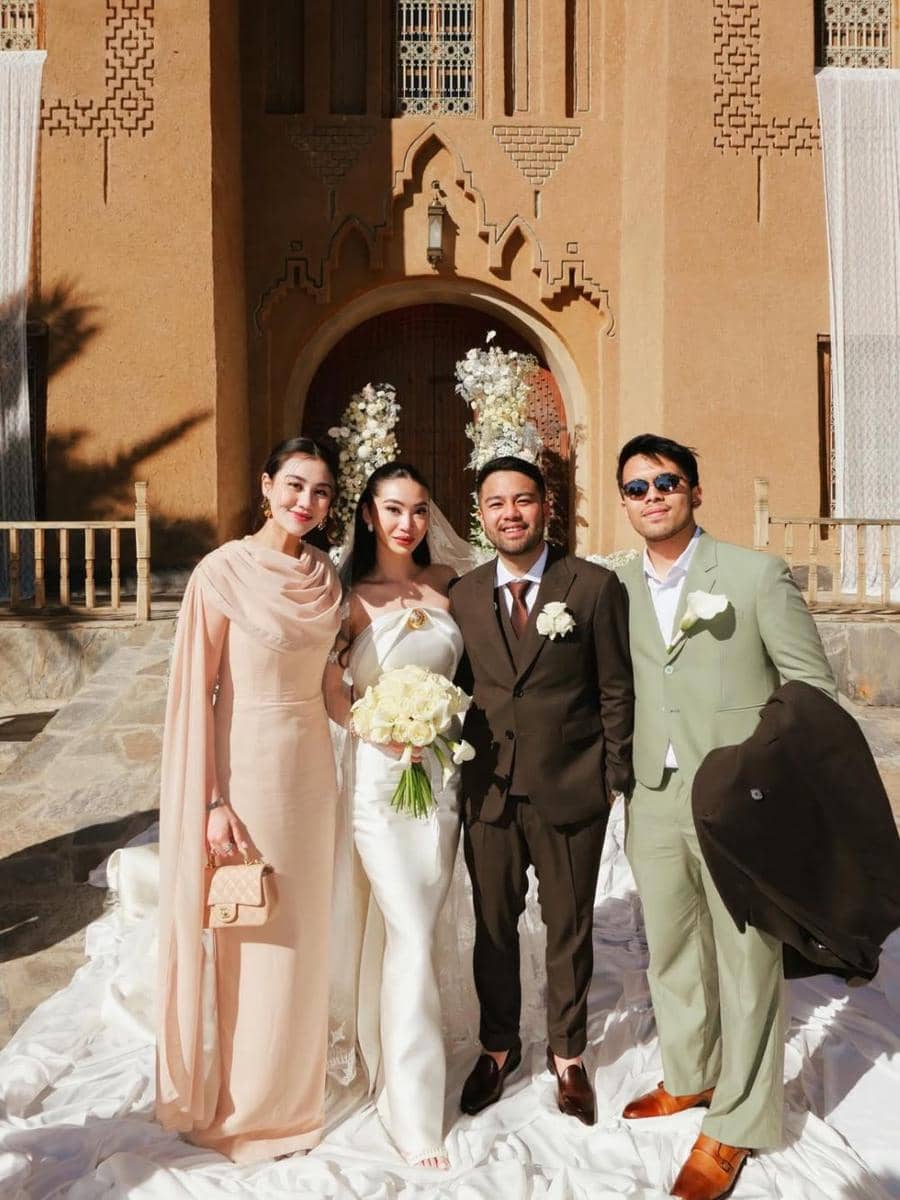 Artis di Pernikahan Ranggaz Laksmana dan Angie Prijanto