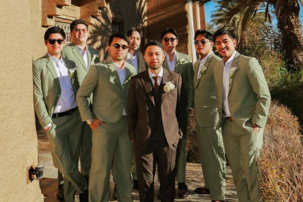 Artis di Pernikahan Ranggaz Laksmana dan Angie Prijanto