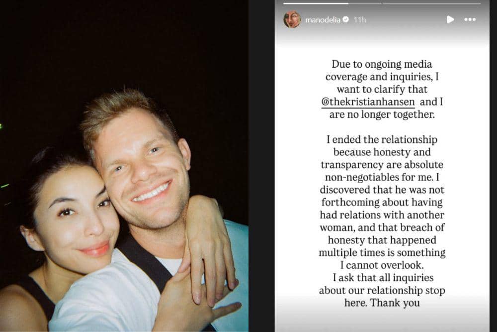 Manohara dan Kristian Hansen Putus