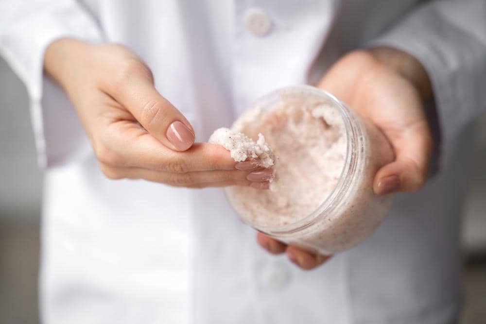 Ilustrasi body scrub