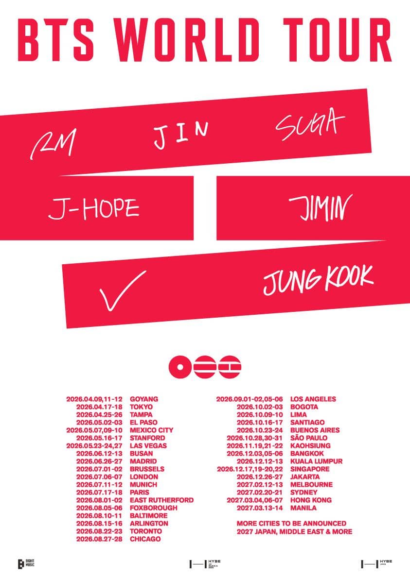 poster konser BTS