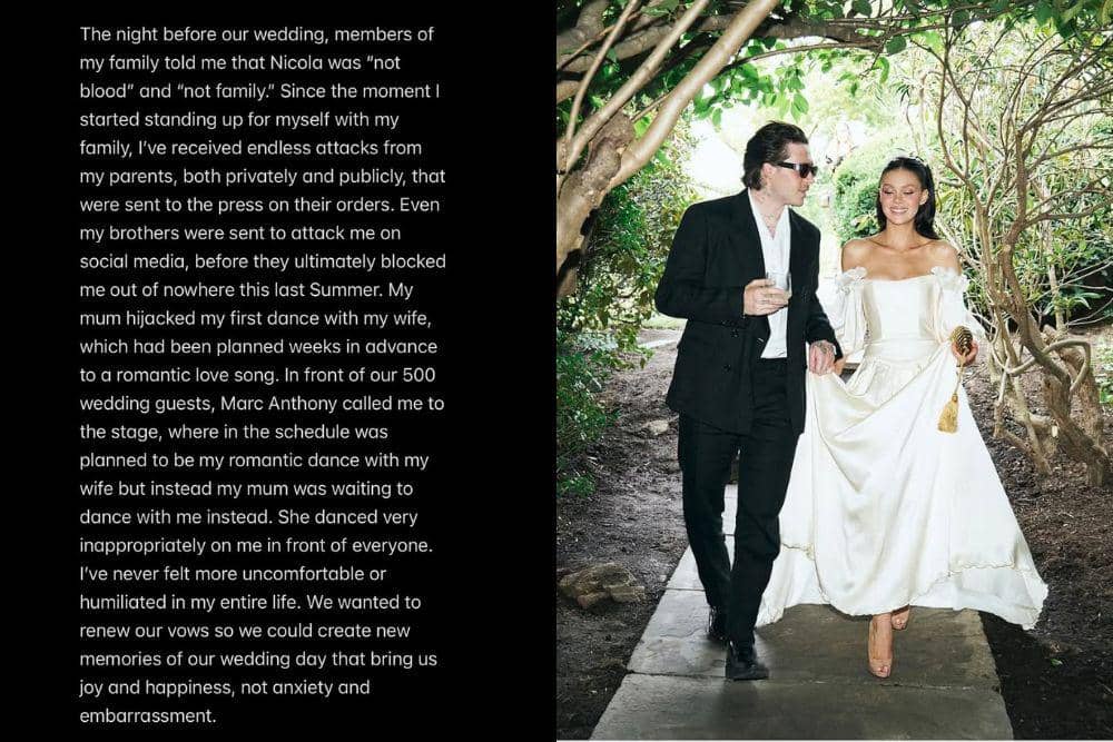 Alasan Brooklyn Beckham membuat vow renewal karena ingin mengubah kenangan buruk