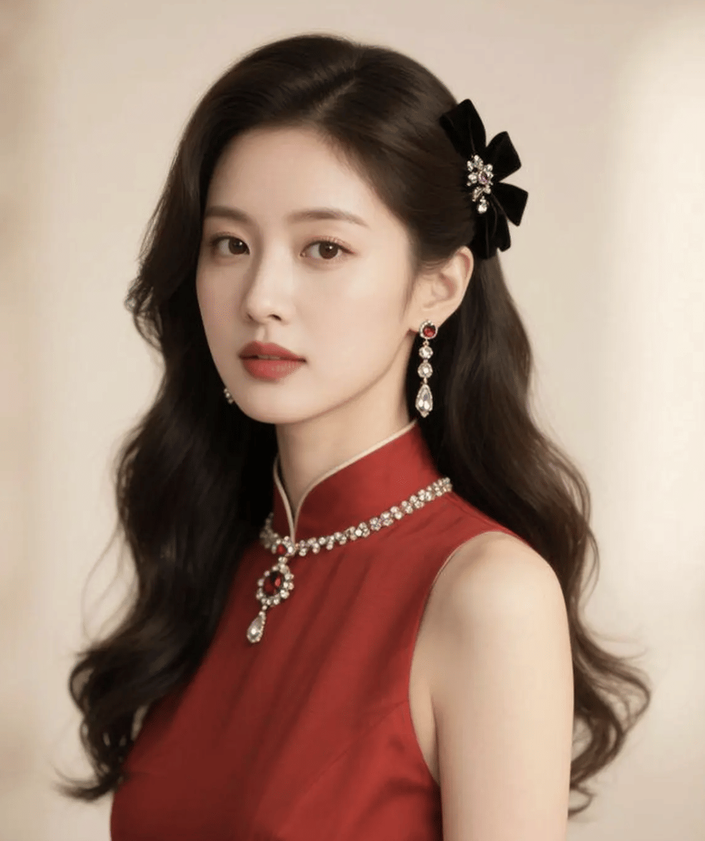 ide styling rambut untuk perayaan imlek