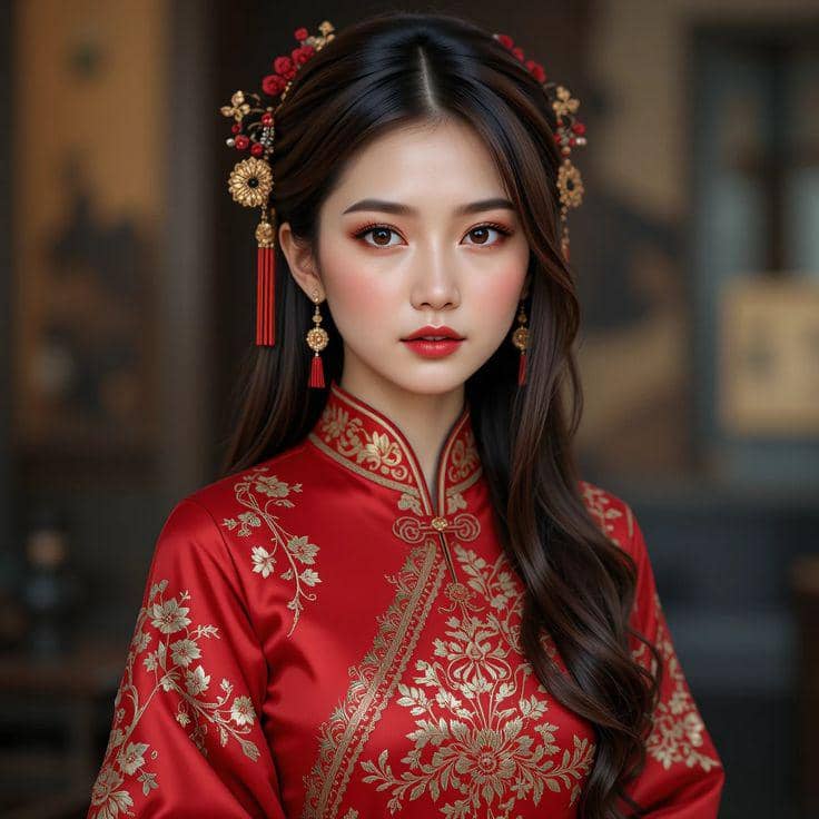 ide styling rambut untuk perayaan imlek