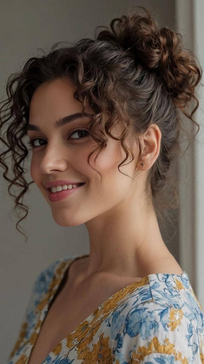 ide styling rambut ikal